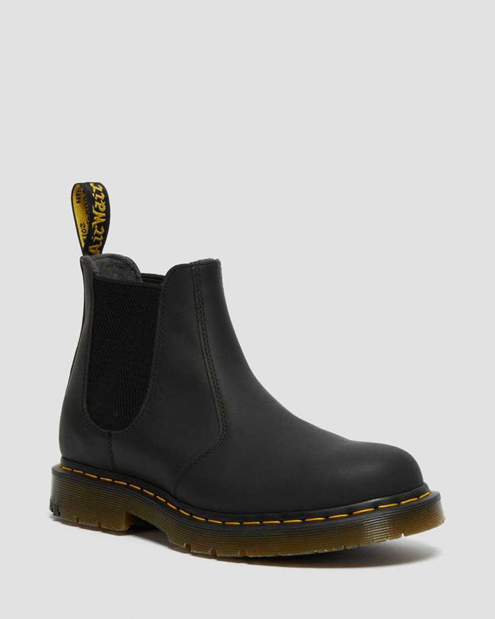 Dr Martens Chelsea Boots Dame Svart 2976 Dm's Wintergrip 2408YLQBS